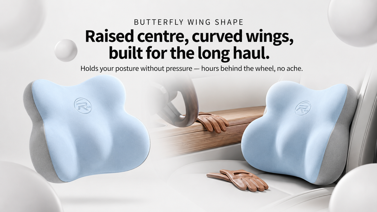 RideCloud™ Car Neck & Lumbar Support Set
