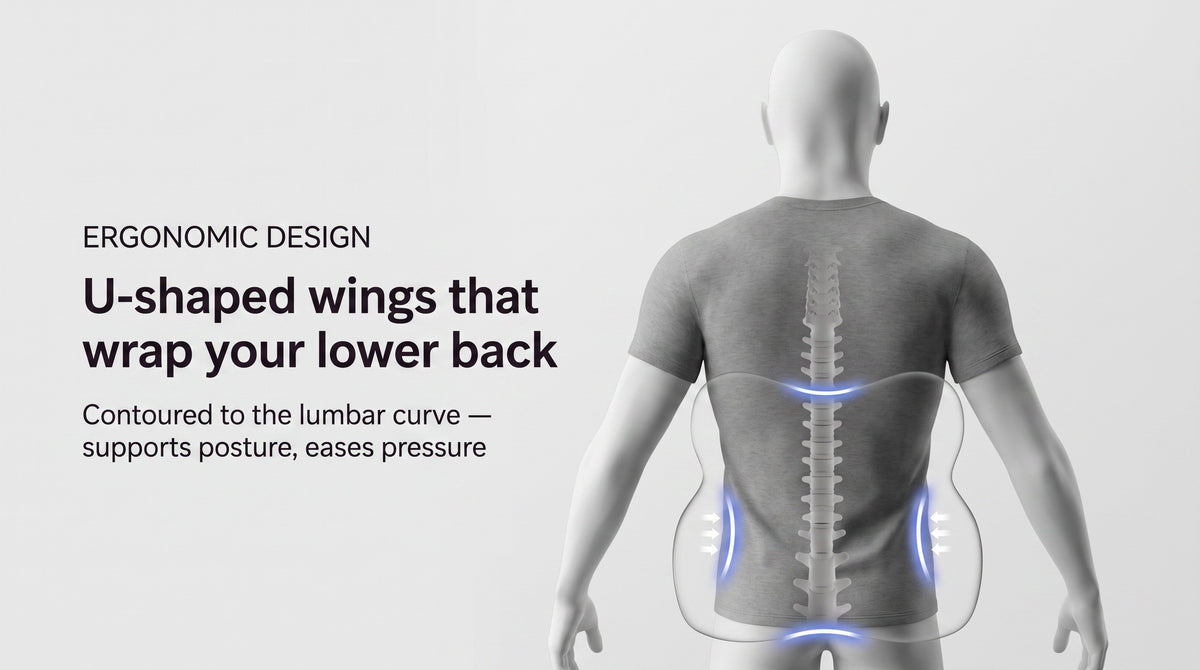 RideCloud™ Car Neck & Lumbar Support Set